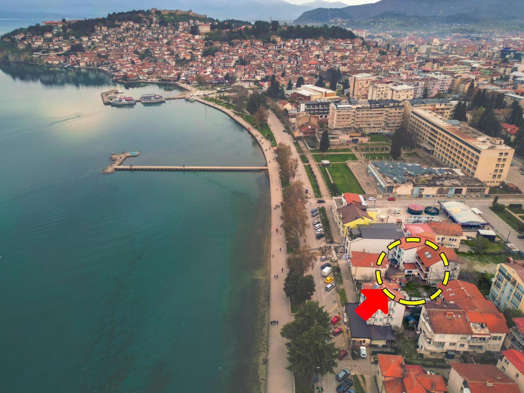 White Lake Apartments City Center Ohrid,Lakeside Eksteriør billede